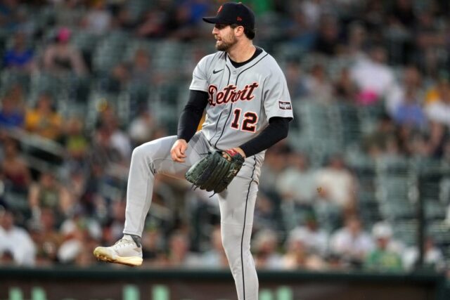 MLB: Detroit Tigers v atletike