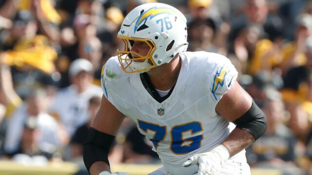 Chargers odišiel vziať na Joe Alt, ktorý odvrátil zranenie členkového kĺbu 

