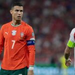 Cristiano Ronaldo zatvára srdečný sľub pre Liverpool celebrity Dominik Szoboszlai po tom, čo Portugalsko porazilo Maďarsko v kvalifikácii WC
