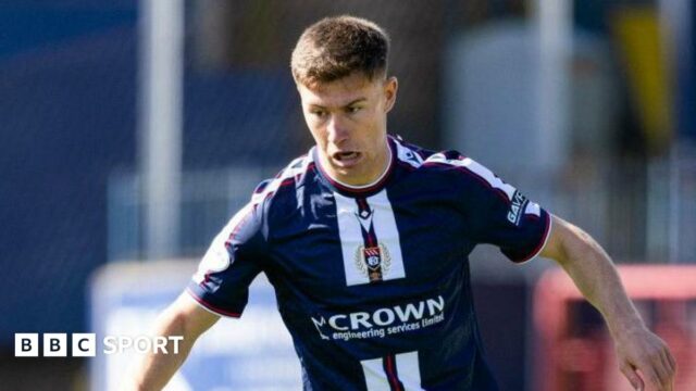 Dundee winger Cameron Congreve