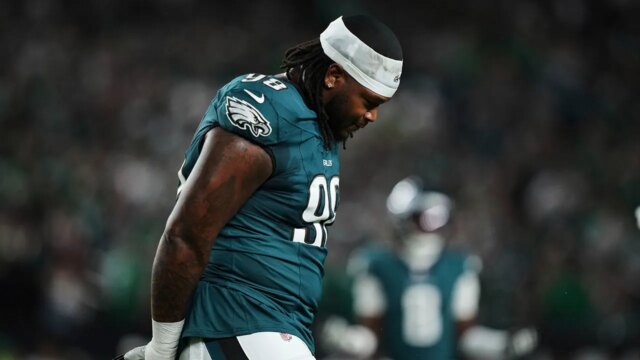Eagles 'Jalen Carter hovorí o výskyte chrlí 

