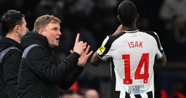 Eddie Howe v súčasnosti v súčasnosti vyslal Liverpool Clear Messing o spustení Alexandra Isak | Futbal | Športová aktivita 

