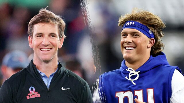 Eli Manning Mentoring Jaxson Dart, ale priťahuje líniu pri špičkových stretnutiach 

