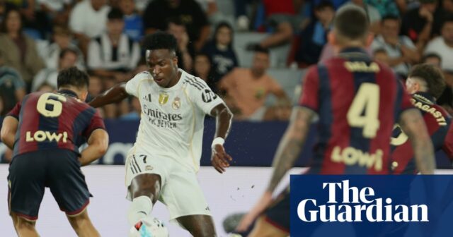 Európsky futbal: Vinicíus a Mbappé olovo originálne madrid pri mlátení Levante | La Liga 

