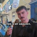Mnohí na sociálnych médiách privítali austrálsky muž (na obrázku) po tom, čo zavrel amerického ovplyvňovateľa, ktorý ho prišiel o viac rasovo obvinených otázok