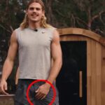 Footy fanúšikovia zavolali Bailey Smith za to, že sa objavili, aby si vzali svoje súkromné ​​časti počas propagačného videa pre spoločnosť Sauna and Spa Company