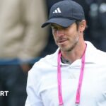 Gareth Bale looks relaxed wearing a baseball hat