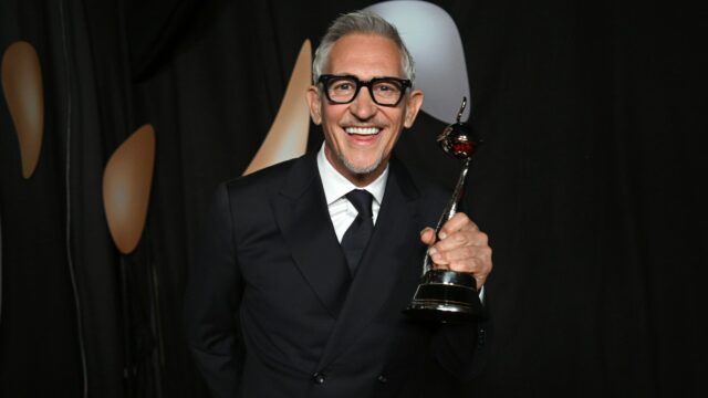 Lineker bol vymenovaný za najlepší televízny moderátor v NTAS