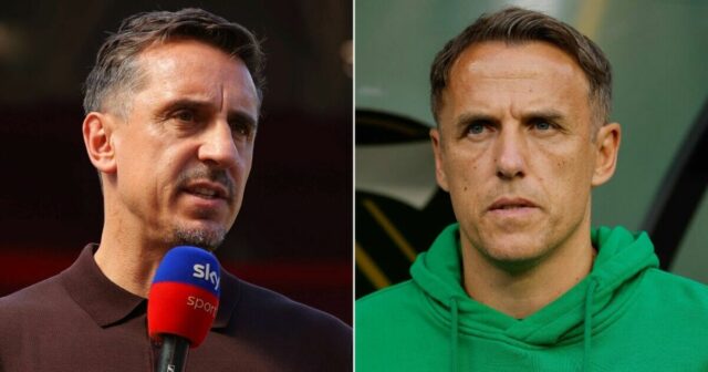 Gary Neville sa rozdeľuje priamo do BBC za to, ako zaobchádzali so svojím súrodeneckým Philom | Futbal | Športová aktivita 

