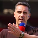 Gary Neville sa týka odvážne štvorzlovného zberného rozhodnutia po námietke Mikel Arteta