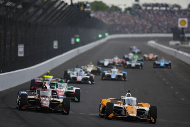 Lauren Kanaan s Dougom Bolesom pri 109. behu Indianapolis 500 - Zdroj: Getty