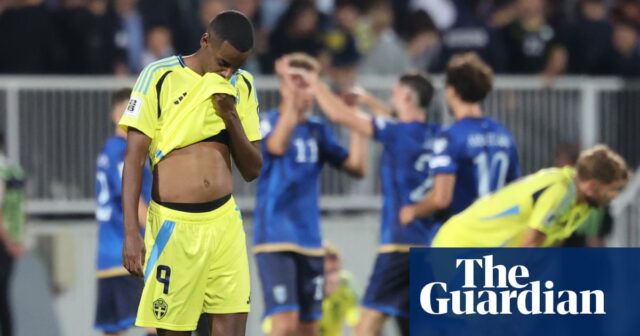 Globe hrnček na certifikáciu: ISAK Návraty v Švédskej strate ako Talianska strana 5-4 thriller s Izraelom | Globe MUG 2026 Kvalifikátory 


