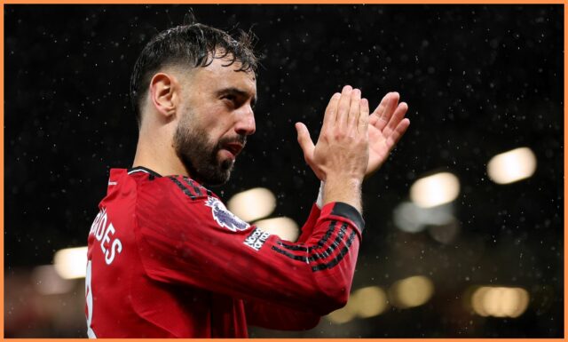 Guy United Captain Bruno Fernandes chváli Sesko a Mbeumo 

