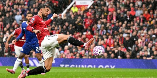 Guy United vs Chelsea - Premier Organization Live: Najnovšie hodnotenie a aktualizácie ako rating Bruno Fernandes po tom, čo bol Robert Sanchez zaslaný jednoducho min. 

