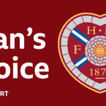 Hearts fan's voice