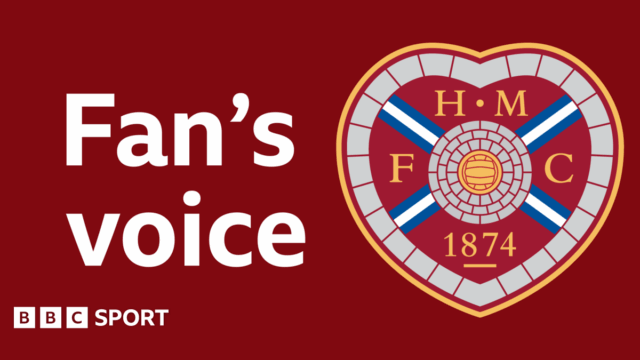 Hearts fan's voice