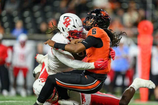 Futbal NCAA: Houston v štáte Oregon
