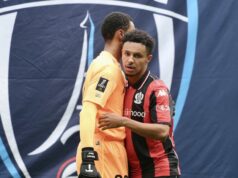 Sofiane Diop z OGC Nice hovorí, že „nebude spať“ po „výprasku“ Marseille Hráči | OGC NICE 1-1 Paríž FC: Jean-Philippe Krasso's Fine-Pictus Sofiane Diop's Opener