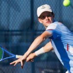 Ihsaa mladí chlapci tenis svätý Joseph vs. Carmel vedú medzi hodnotené skupiny