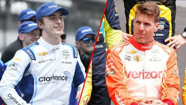 David Malukas s Willom Powerom na NTT IndyCar Series Iowa Race Weekend - Zdroj: Getty