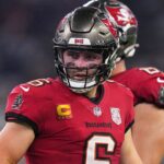 Informácie o NFL: Bucs 'Baker Mayfield hovorí v hre s výzvami s výzvami