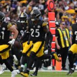 Informácie o NFL: Steelers 'Deshon Elliott robí írsky tanec po prevrátení