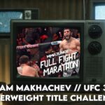 Islam Makhachev Kompletný bojový maratón s 5 titulnými bitkami
