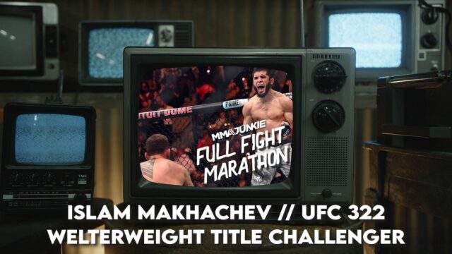 Islam Makhachev Kompletný bojový maratón s 5 titulnými bitkami 


