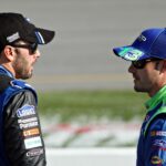 Jimmie Johnson uvádza príjemné zaobchádzanie s Casey Mearsovou, ktorá vylúčila jeho zapojenie