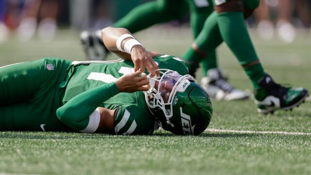 Justin Area eliminovala vs. Bucs, keď sa Jets transformoval na Tyrod Taylor 

