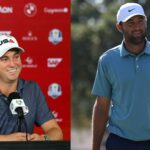 Justin Thomas a Scottie Scheffler počas roku 2023 Ryder Cup - Zdroj: Getty