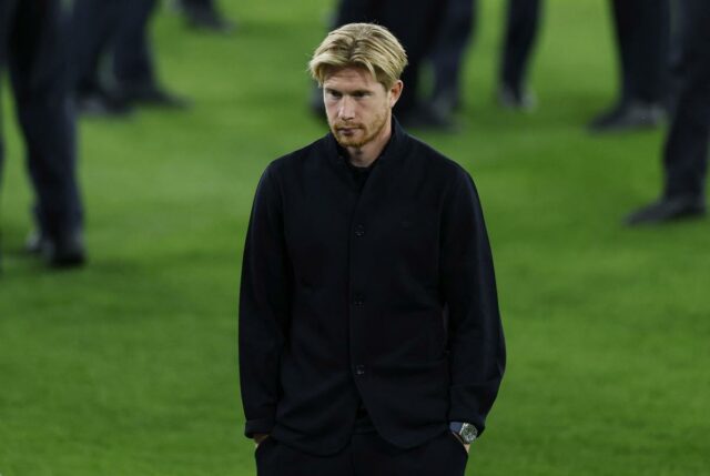 Kevin de Bruyne založený pre Manchester City Return v organizácii Champions Organization Clash 

