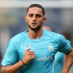 Klimatizácia Milan Indikátory záložníka Adrien Rabiot z Olympique de Marseille