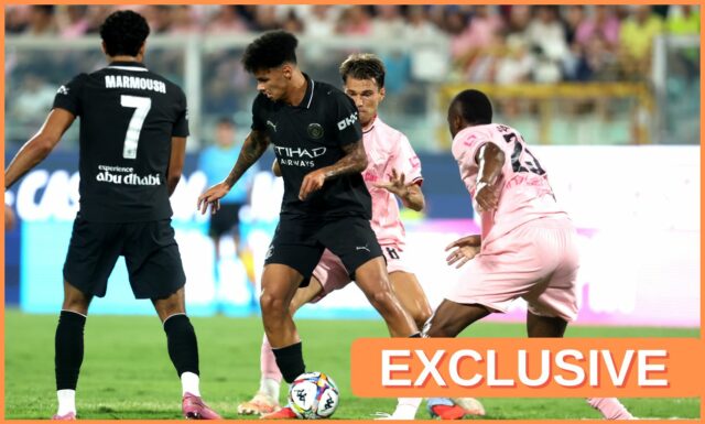 Nico O'Reilly v akcii pre Manchester City