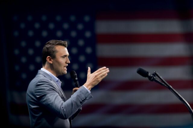 Pamätná služba, ktorá sa konala pre zabitého konzervatívneho aktivistu Charlie Kirk na štadióne State Farm - Zdroj: Getty