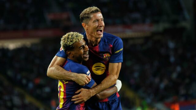 La Liga 2025-26: Barcelona zaujme vedúce miesto so skutočným Sociedadom 2-1. 

