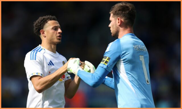 Illan Meslier z Leeds United FC