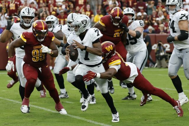 NFL: Las Vegas Raiders vo veliteľoch Washingtonu
