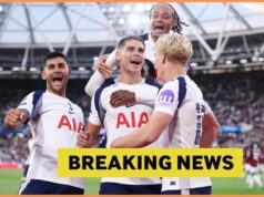 Liverpool a Man United sa učia Van de Venovi postoj k ďalšiemu ťahu Micky Van de Ven v akcii pre Tottenham