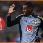 Alexander Isak so švédskym národným tímom