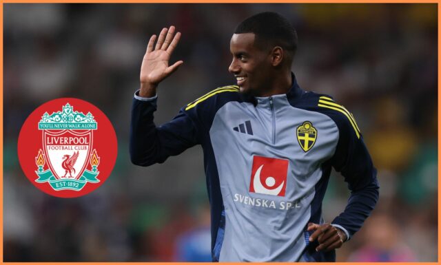 Alexander Isak so švédskym národným tímom