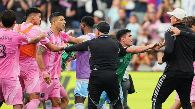 Luis Suarez sa ukáže, aby po strate hrnčekov v Seattle Luis Suarez sa ukáže, aby po strate hrnčekov v Seattle Sounds Sounders