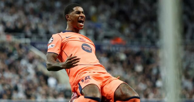 Marcus Rashford Move Choice založený ako pozícia Barcelona Clear na Guy United Leave 

