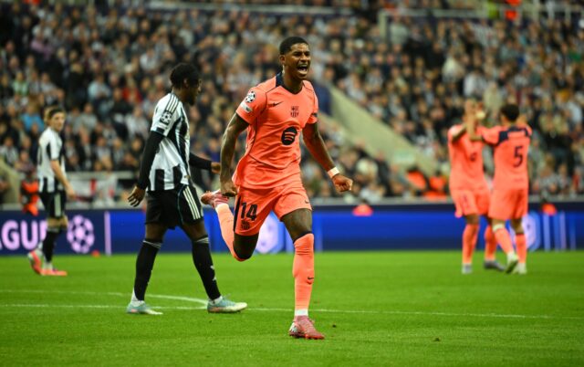Marcus Rashford vypúšťa Barcelona do úspechu verzus Newcastle 

