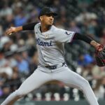 MLB: Miami Marlins v Colorado Rockies