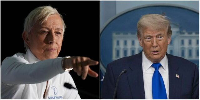 Navratilova na majstrovstvách - Wimbledon 2025. - Zdroj: Getty