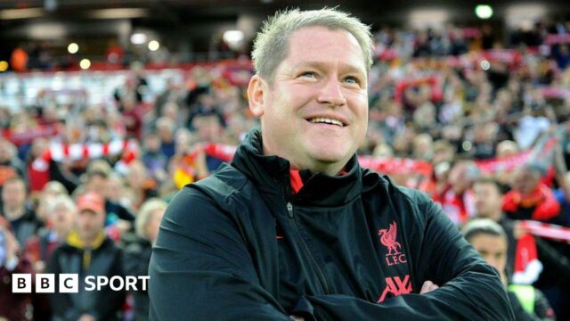 Matt Beard during his time at Liverpool