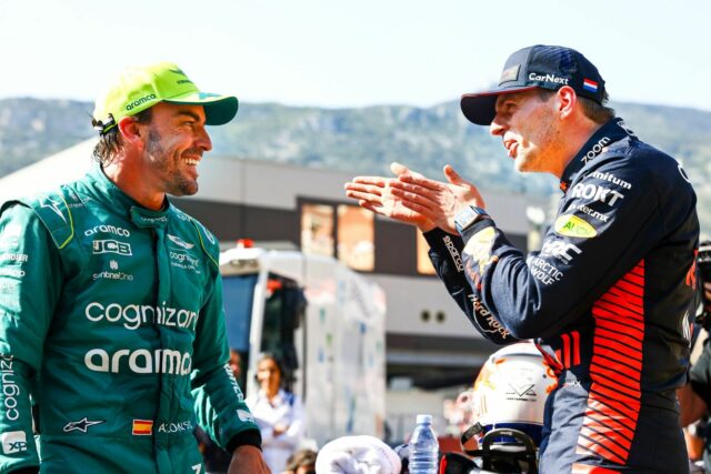 Max Verstappen zakladá výhľady na 5. šampióna F1 verzus Fernando Alonso 

