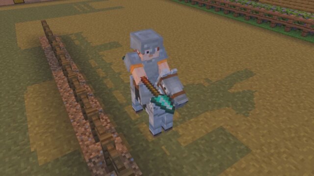 Recept na tvorbu oštepu (obrázok cez YouTube/Minecraft)