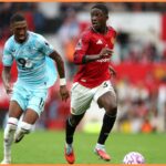 Kobbie Mainoo v Man Utd Training